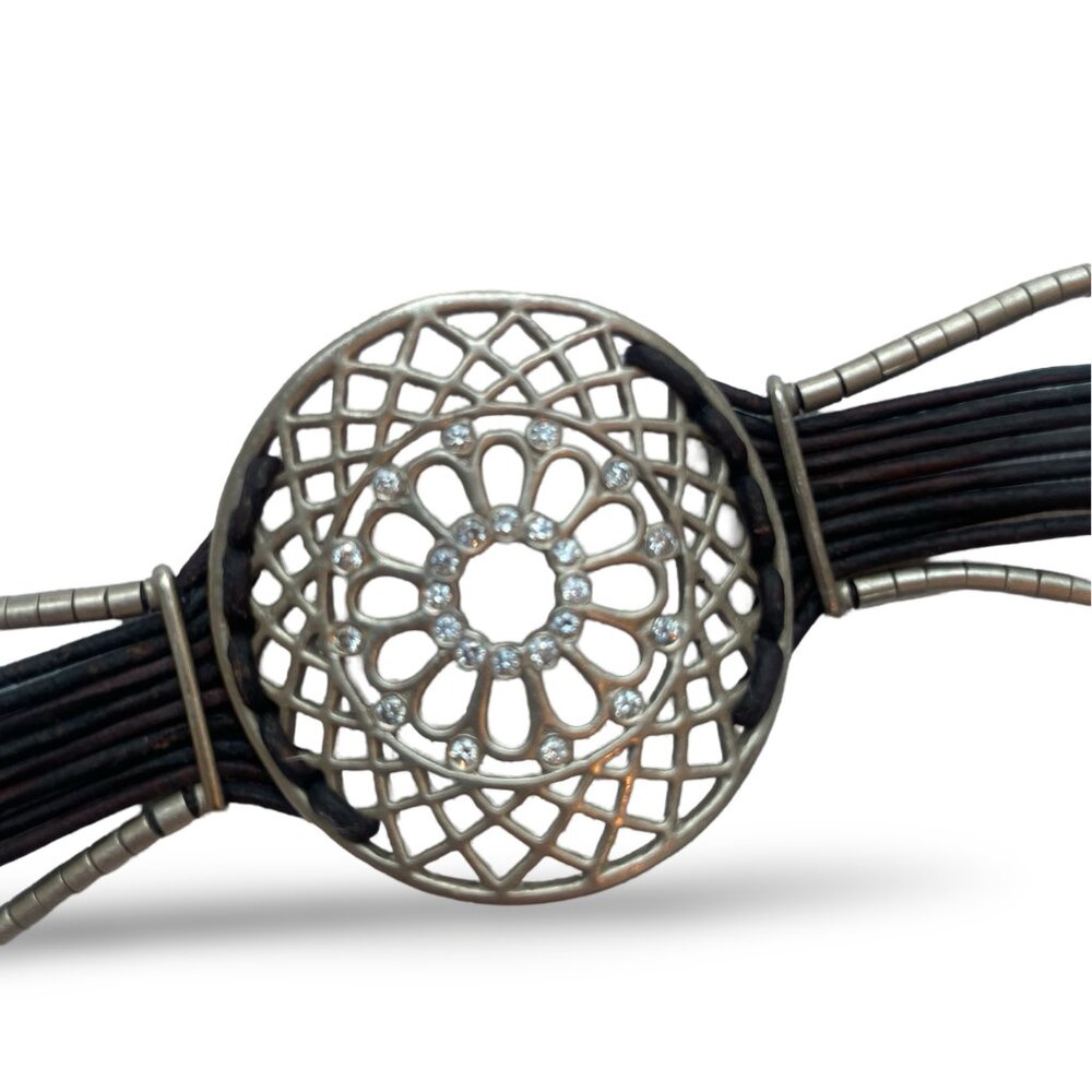 Ricardo Filgueiras Custom 750 B 18k gold Diamond Bracelet Matte Finish